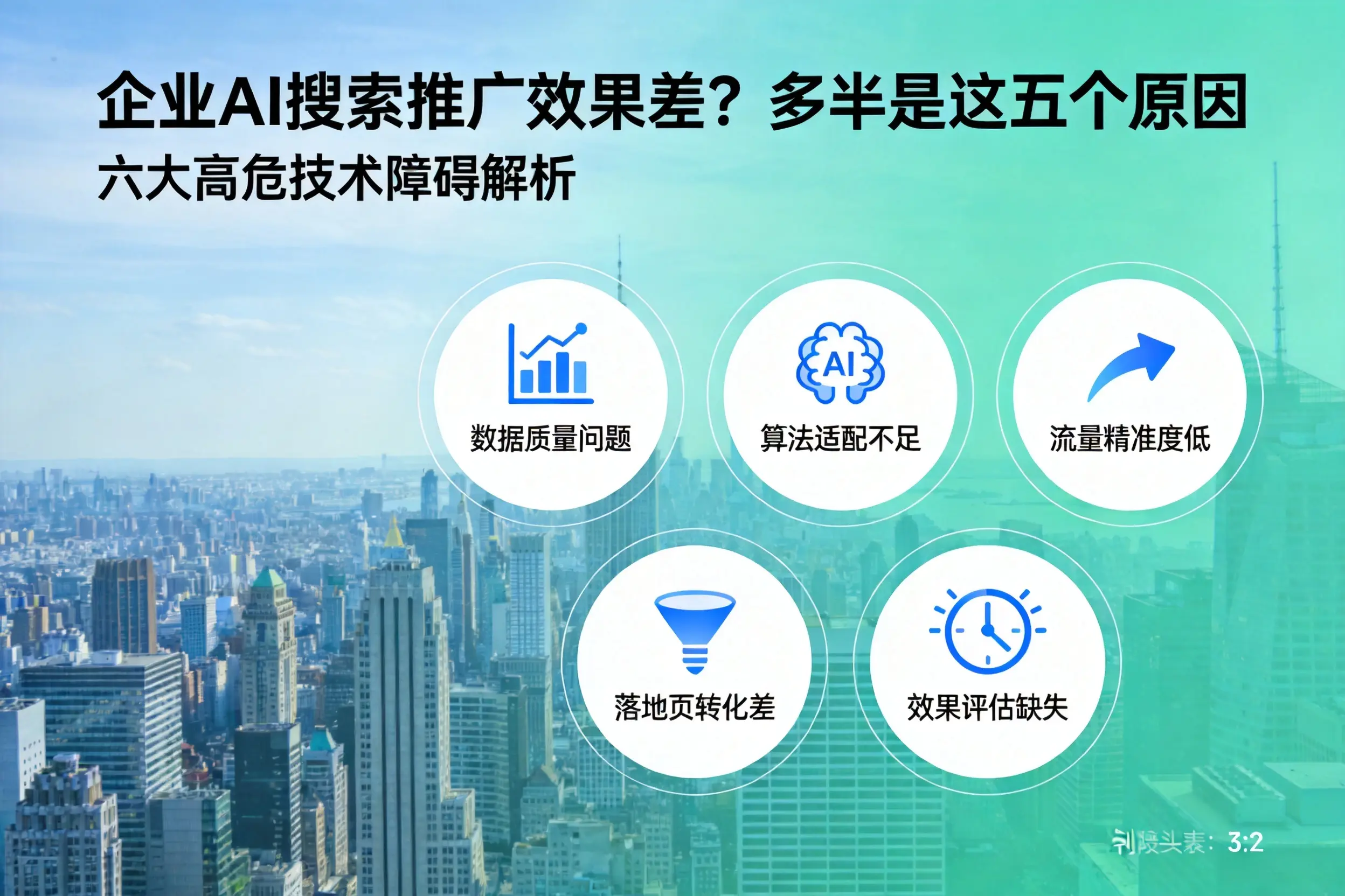 佳县企业AI搜索推广效果差?多半是这五个原因